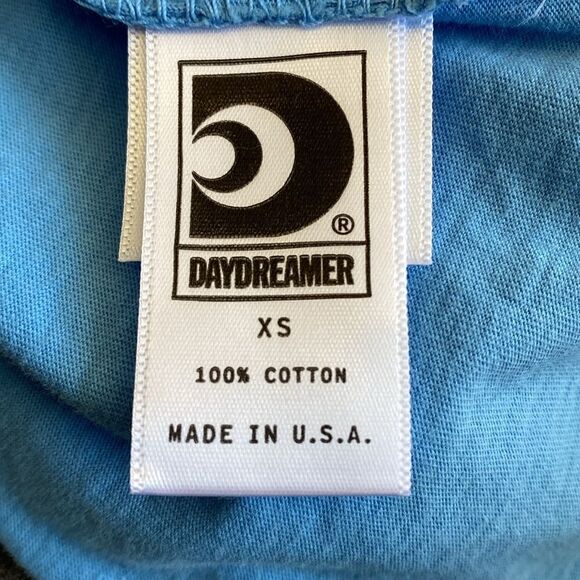 Daydreamer LA Tom Petty & The Heartbreakers Rock N Roll Caravan Tee Vintage Blue - Picture 5 of 7